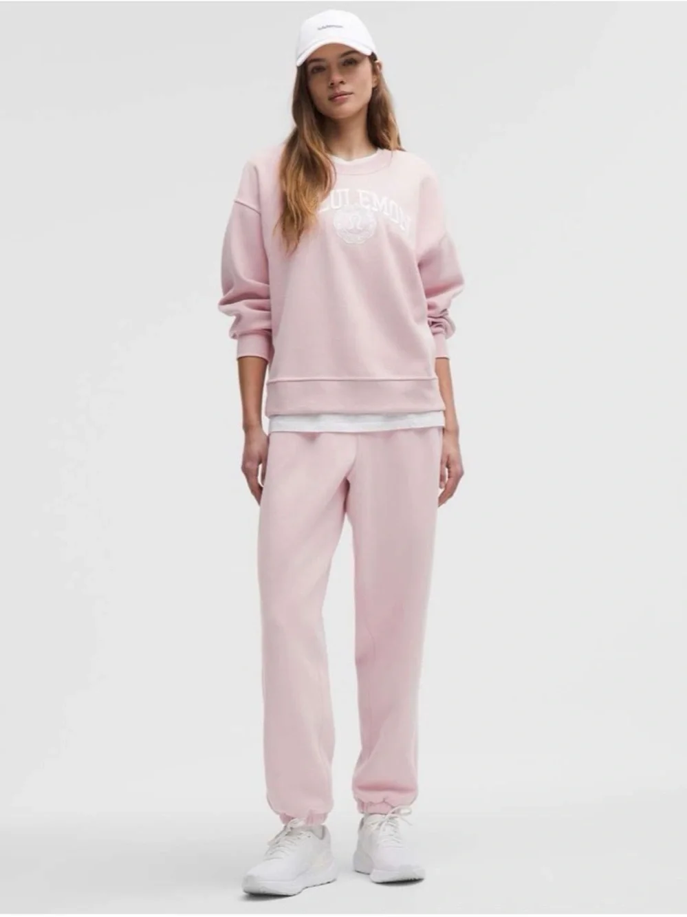 Lululemon Scuba Mid-Rise Oversized Jogger *Regular Pink Haze